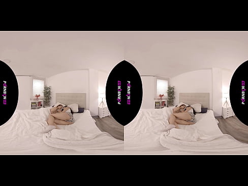 ❤️ PORNBCN VR ٻه نوجوان هم جنس پرست 4K 180 3D ورچوئل ريئلٽي جنيوا بيلوسي ڪيٽرينا مورينو ۾ سينگاريل جاڳندا آهن ❤️ معيار جنسي